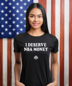Caitlin Clark Wearing I Deserve NBA Money Shirt