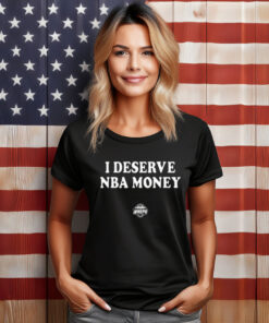 Caitlin Clark Wearing I Deserve NBA Money Unisex Shirt