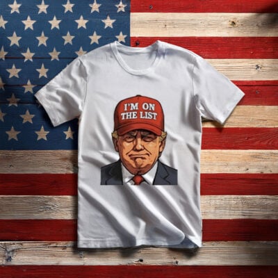Donald Trump I’m on the list shirt