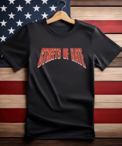 Nice Streets Of Hate Hardcore Lives Logo T-Shirt