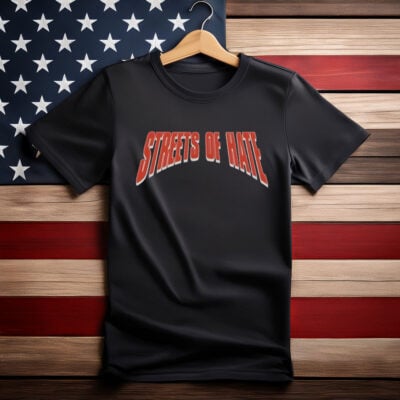 Nice Streets Of Hate Hardcore Lives Logo T-Shirt