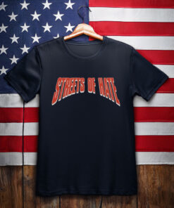 Nice Streets Of Hate Hardcore Lives Logo T-Shirt