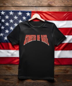 Nice Streets Of Hate Hardcore Lives Logo T-Shirt