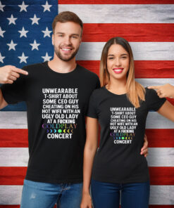 Unwearable T-Shirt About Some Ceo Guy Cheating On His Hot Wife Coldplay T-Shirt