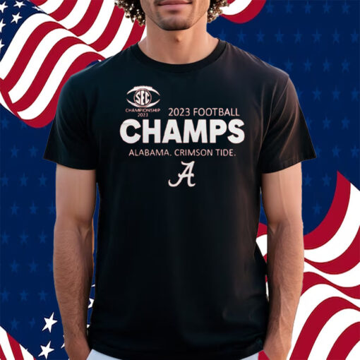 Alabama 2023 SEC Football Conference Champions Shirt