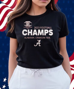 Alabama 2023 SEC Football Conference Champions Shirts