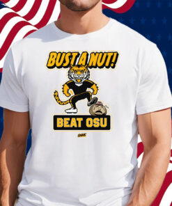 Bust A Nut Anti-Ohio State Shirt For Missouri College Fans