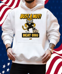 Bust A Nut Anti-Ohio State Shirt Hoodie For Missouri College Fans