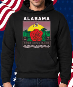 Crimson Alabama Crimson Tide College Football Playoff 2024 Rose Bowl Shirt Hoodie