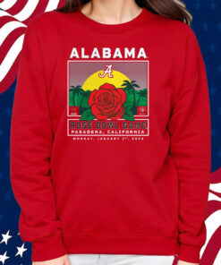 Crimson Alabama Crimson Tide College Football Playoff 2024 Rose Bowl T-Shirt Sweatshirt