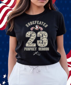 Florida State Seminoles Undefeated 2023 Perfect Season Go Noles Shirts