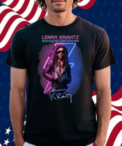 Lenny Kravitz Blue Electric Light Tour 2024 Shirt