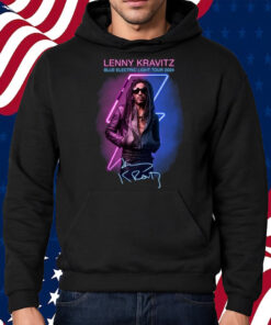 Lenny Kravitz Blue Electric Light Tour 2024 Shirt Hoodie