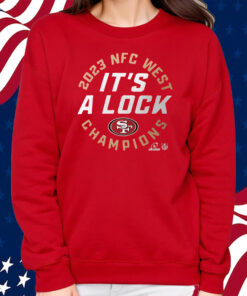 San Francisco 49ers 2023 Nfc West Division Champions Locker Room Trophy Collection Shirt Sweatshirt