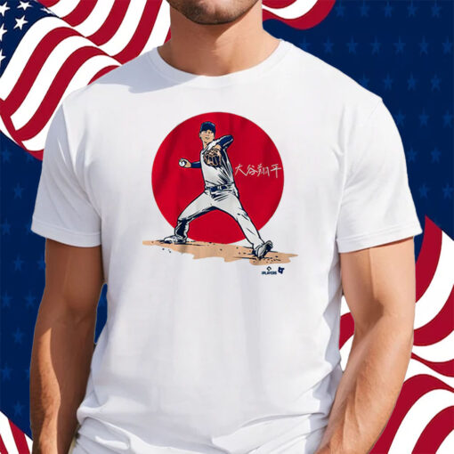 Shohei Ohtani Japanese Flag Shirt