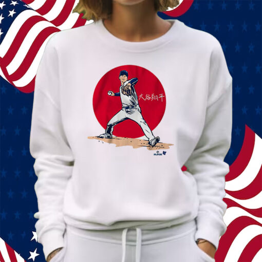 Shohei Ohtani Japanese Flag Shirt Sweatshirt