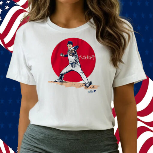 Shohei Ohtani Japanese Flag Shirts