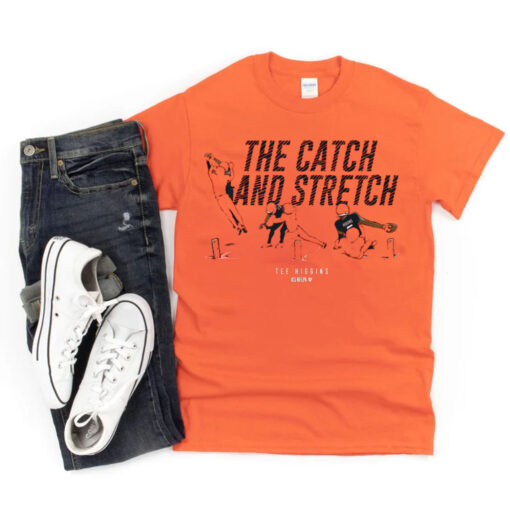 Tee Higgins The Catch And Stretch Shirt Hot